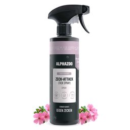 alphazoo ZeckAttack Zeckenspray für Hunde 500 ml