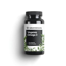 natural elements Veganes Omega 3 aus Algenöl