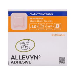 ALLEVYN Adhesive 10x10 cm Wundverband (10 Stk.)