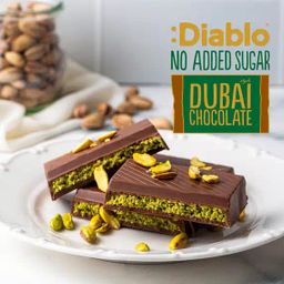 Diablo Dubai Schokolade ohne Zuckerzusatz Abverkauf MHD 06.10.2026