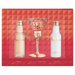 Pepe Jeans Life Is Now For Her Geschenkset EdP + Shower Gel + Bodylotion