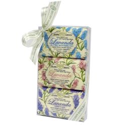 Nesti Dante Seife Lavanda - 3er Geschenk-Set (limitierte Auflage)