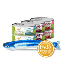 I love my cat Starter-Paket mit Katzenfutter Nass - Huhn