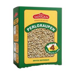 Dovgan Perlgraupen in Kochbeutel - portioniert - 4x100g pro Packung