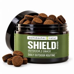 Wolfsbacher Natur SHIELD – Outdoor-Z-Snack für Hunde