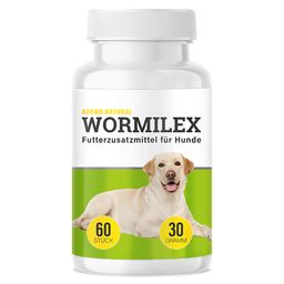 Adema Natural® Wormilex Wurmkur | Futterzusatzmittel Hund mit pflanzlicher Rezeptur