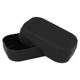 PARSA Beauty Essential Seifenschale schwarz Rubber Finish modern