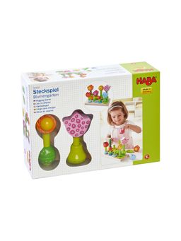 HABA Steckspielzeug Steckspiel Blumengarten