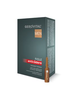 Gerovital Men Anti-Haarausfall Ampullen mit Redensyl & Procapil, 10 x 10 ml
