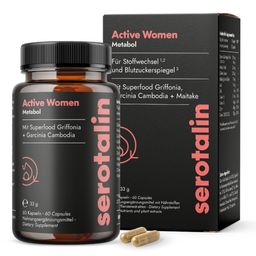 serotalin Active Women Metabol - Stoffwechsel¹² & Energie³ - Garcinia Cambogia & Grünem Kaffee