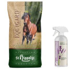 St. Hippolyt Equigard Müsli + Relax Biocare Mückenmilch für Pferde