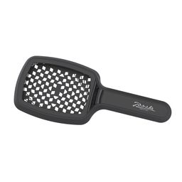 Janeke Curvy Brush M Belüftet Schwarz