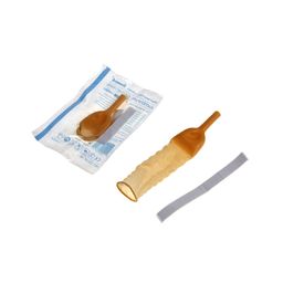 Romed Urinalkondom, externer Katheter, Latex, mit Klebestreifen