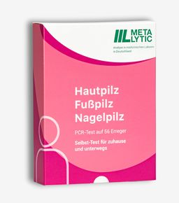 MetaLytic - Pilz Test (Hautpilz, Fußpilz, Nagelpilz und Genitalpilz) | vollwertiger Labortest