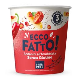 Nutri Free Ecco Fatto Sedanini Arrabbiata glutenfrei
