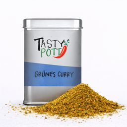 TASTY-POTT Tasty Pott Grünes Curry Gewürz - Thai Curry - 60g Dose