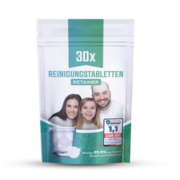 Perfekt-Schlafen24 - 30 x Reinigungstabletten für Zahnspangen