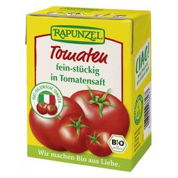 Rapunzel - Tomaten fein-stückig in Tomatensaft im Tetra Pak