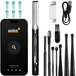Pulox EC-95 - Ohrreiniger Ohrenschmalzentferner - mit Smartphone App via Wifi