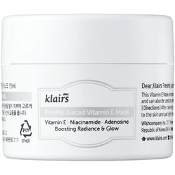 Dear Klairs Freshly Juiced Vitamin E Mask – Aufhellende & antioxidative Gesichtsmaske