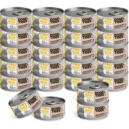 Dogs’n Tiger Adult Premium Katzenfutter Ei Der Daus, Nassfutter, Getreidefrei, Huhn & Ei