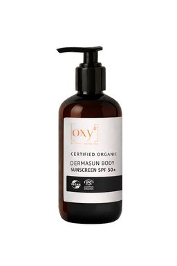 OXY8 Naturkosmetik DERMASUN BODY SUNSCREEN LSF 50+ – 100% natürliche Sonnencreme für den Körper
