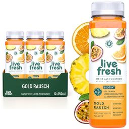 LiveFresh Gold Rausch (inkl. 3,00€ Pfand)
