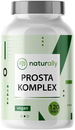 naturally Prostata Komplex Kapseln | mit Sägepalmen Extrakt, hochdosiert