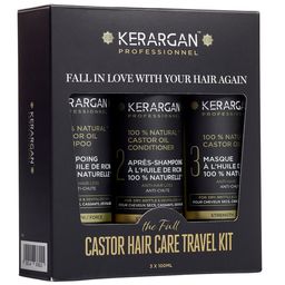 Kerargan - Reise-Set Anti-Haarausfall mit Rizinusöl