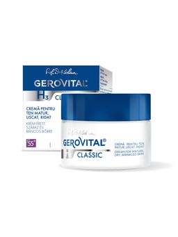 Gerovital Classic Intensive Anti-Age Feuchtigkeitscreme für reife, trockene Haut 50 ml