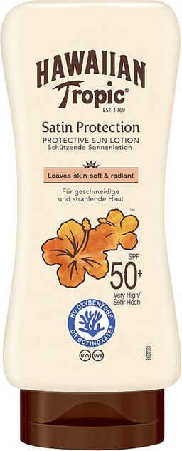satin ultra radiance sun lotion SPF50+
