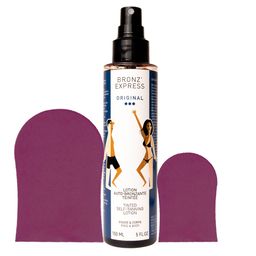 Academie Bronz Express Lotion+ Applikator klein + gross