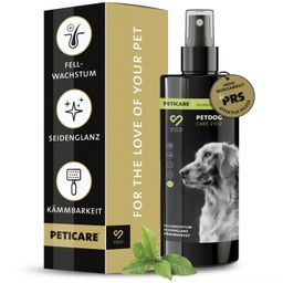 Peticare Fellpflege für Hunde, Fellglanz & Fellwachstum Spray, leichter kämmbar & staubabweisend