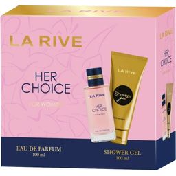 La Rive for Woman Her Choice Geschenkset (EdP +Duschgel )