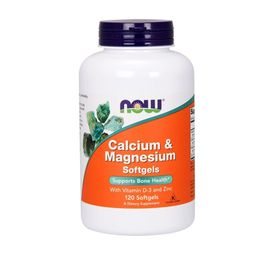 NOW FOODS Calcium & Magnesium