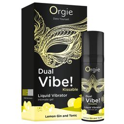 Orgie - Dual Vibe! - Gin Tonic Kissable - Liquid Vibrator