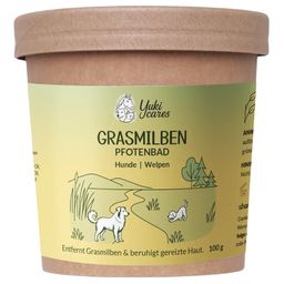 Yuki cares Pfotenbad Grasmilben für Hunde & Pferde - natürliches Pfotenbad gegen Grasmilben