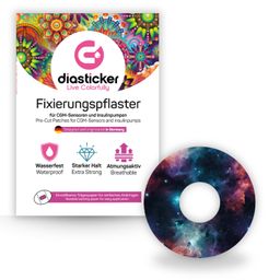 Diasticker® FreeStyle Libre 3 / 3 Plus Fixiertapes "Space"