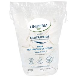 Neutraderm Baby Pads Rechteckige Baumwollpads 180 Rechtecke
