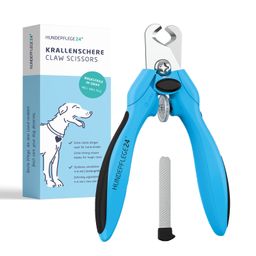 Hundepflege24 Krallenschere / Krallenzange Set Hunde und Katzen inkl. Nagelfeile