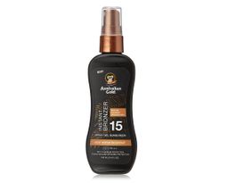 Australian Gold lsf 15 Spray Gel mit Bronzer - Sonnenspray - Sonnenmilch -