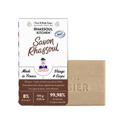 Monsieur BARBIER - Rhassoul Seife Gesicht und Körper rückfettend für Männer