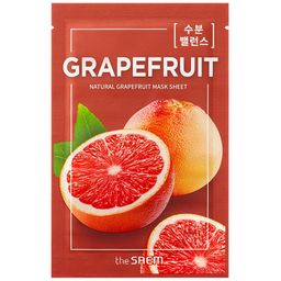 Natürliche Grapefruit-Gesichtsmaske