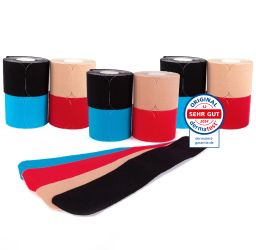axion® Precut Kinesiologie Tape 12er Set in verschiedenen Farben