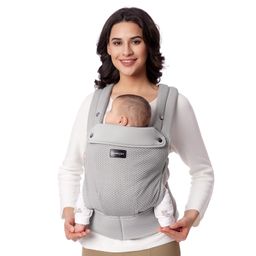 Momcozy Baby Trage - Leichte & Atmungsaktive Netz Air Mesh-Grau