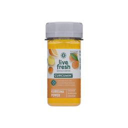 LiveFresh Ingwer Shot kaltgepresst mit Curcumin - Kurkuma Power