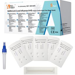 HIXO Covid-19 Corona & Influenza A+B Test 3in1