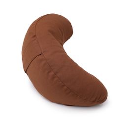 yogabox Glückssitz® MOND D - kastanie - 40 x 17 x 12,0 cm