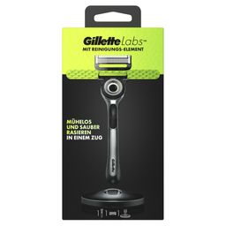 GilletteLabs, Rasierer mit Reinigungs-Element, 1 Griff 1 Klinge