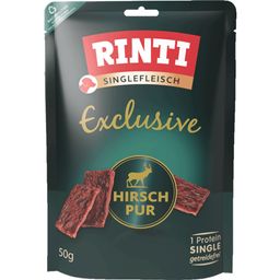 Rinti Singlefleisch Exclusive Snack Hirsch Pur
